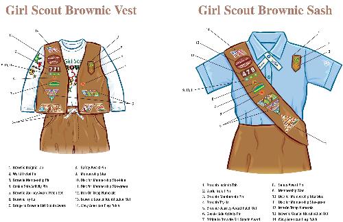 Official Brownie Vest